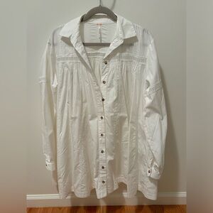 Free People boyfriend shirt dress